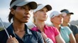 © Jibjoy - Women golfers in action golf course sports photography outdoors close-up empowerment
