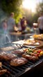 © InspireFrames - Delicious Outdoor Barbecue with Friends and Family