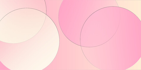 Wall Mural - pastel colorful pink and yellow gradations abstract