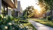 © arif - Modern apartment courtyard