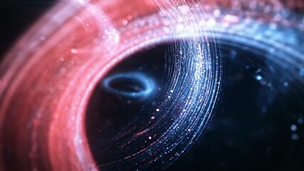 Wall Mural - glowing swirling vortexes creating a dynamic energy flow