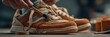 © Michael - Restoring old sneakers with care in a cozy indoor workspace during the afternoon