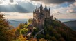 © pujo - Fairytale Castle Hilltop Autumn.