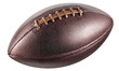 © RadinCreative - Brown Leather American Football on Transparent Background