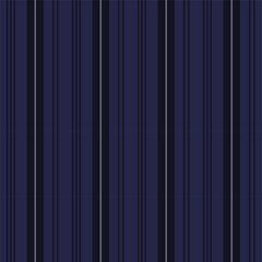 Wall Mural - Seamless striped pattern in dark blue.Vertical stripes abstract repeat pattern.Vector illustration background wallpaper for fabric and prints.