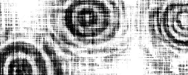 Seamless black and white abstract grunge line art for creative design