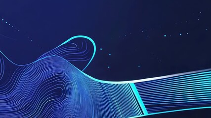 Wall Mural - fingerprint sensor scanning on futuristic topography background