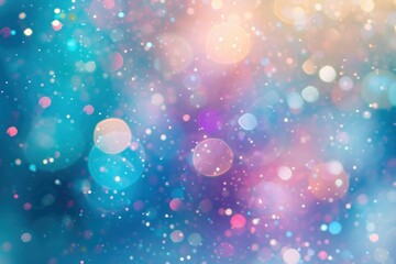 Wall Mural - bokeh background backgrounds glitter pattern.