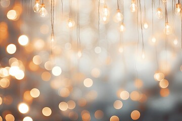 Wall Mural - light backgrounds christmas lighting.