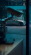 © decorator - CCTV surveillance scene of a sleek luxury car and modern minimalist house, smart security technology under soft ambient lighting