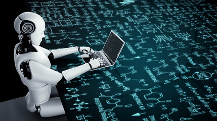 Software development programming on computer screen for modish application and program coding