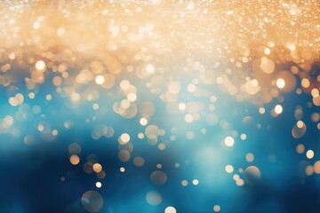 Wall Mural - ocean bokeh effect background light backgrounds abstract.