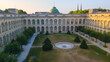 building square historic centre hospitalier universitaire chu bordeaux saint andre french regional university hospital historical interior ancient