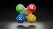 © arazka - Gamepad Buttons a B X Y Start
