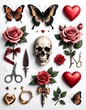 © Rezeki - Romantic, macabre still life arrangement