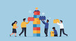 © Nuryanto - Empowering Diverse Teams: Joyful Collaboration Building Future Success & Innovative Growth