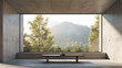 © MirzaShan - Tranquil Home Window with Forest and Tree View