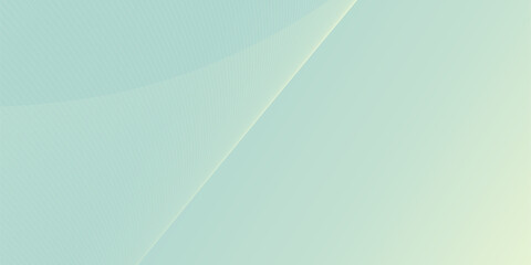 Wall Mural - abstract background with a smooth gradient from soft teal to pale yellow, enhanced by delicate, flow