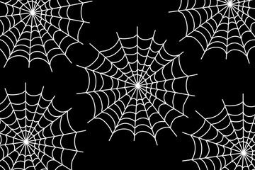 Spider web background 