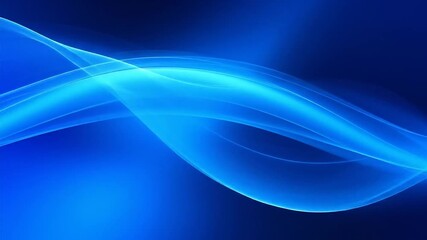 Dynamic Blue Abstract Waves: Fluid Motion, Energy, and Modern Design