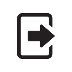 arrow icon vector illustration
