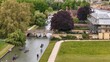 Aerial view of Cambridge and The University of Cambridge