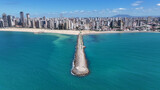 Fortaleza Ceara. Fortaleza Skyline At Fortaleza In Ceara Brazil. Coast City. Downtown Cityscape. Beach Landscape. Fortaleza Skyline At Fortaleza In Ceara Brazil. Beautiful Skyline.