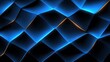 © Ivan - Abstract Blue and Orange Geometric Pattern Design