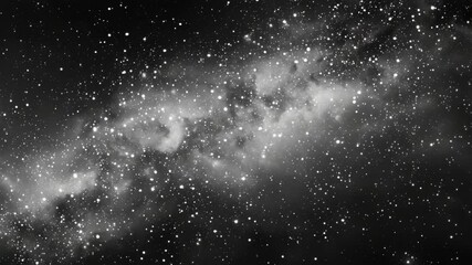 Wall Mural - Nighttime cosmic vista with numerous stars and nebulas
