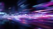 © hariyanti - Abstract vibrant motion blur of city lights at night
