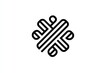 © jemb - Intricate black line design in a symmetrical pattern.