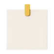 © Rawpixel.com - PNG Minimalist yellow clip note