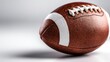 © HQ2X2 - Close-up of classic American football on white surface