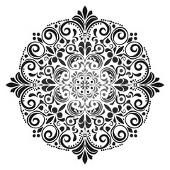 Wall Mural - Detailed Round Ornament