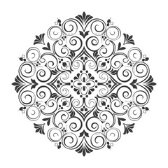 Wall Mural - Detailed Circle Frame