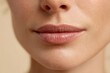 © ai_katrin - well-groomed lips with nude lipstick