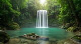 cascada en la jungla