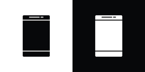 Wall Mural - Tablet icon flat design. Eps 10