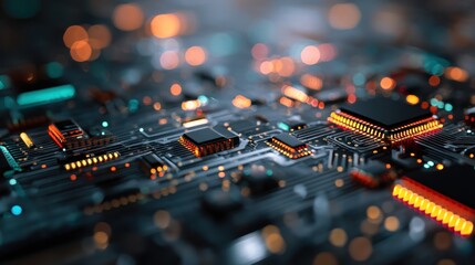 Circuit board detail