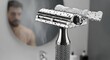 © Berta - Shiny Razor with Man in the Mirror.
