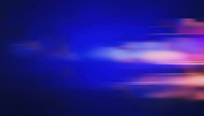 Wall Mural - vibrant neon light streaks on deep blue gradient with glowing pink highlights creating futuristic abstract motion background for wallpaper or digital banner