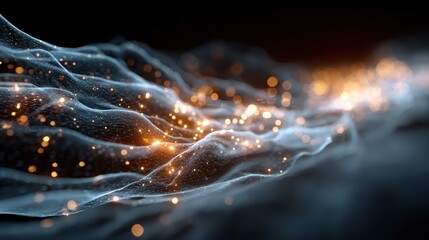 Wall Mural - abstract illustration of ai concept in mental wellness visualization