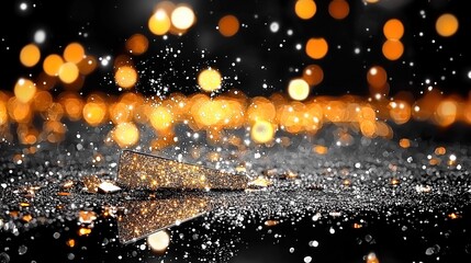 Wall Mural -    a nearby star shining brightly against a blurry, dim background