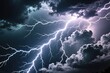 © Armir - Dramatic thunderstorm showcases lightning strikes nature cloudy sky nighttime