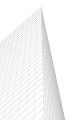 Canvas Print - architectural building. design 3d background