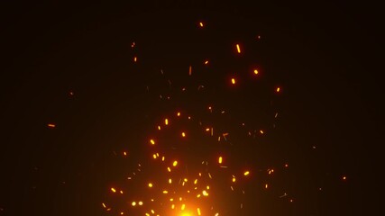 Wall Mural - fire light logo text element backgrounds effect