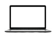 © yaqin - Front view of a modern laptop with blank screen (3)