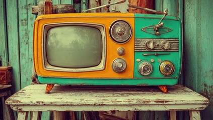 Retro Television Receiver