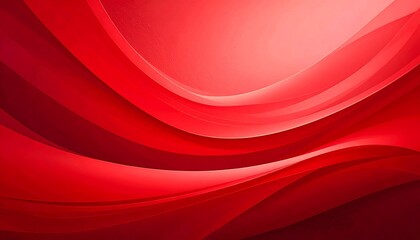 Red Abstract Wave Background