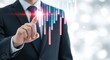 © inkwelldesigns - Business executive uses advanced technology to analyze financial data and market trends